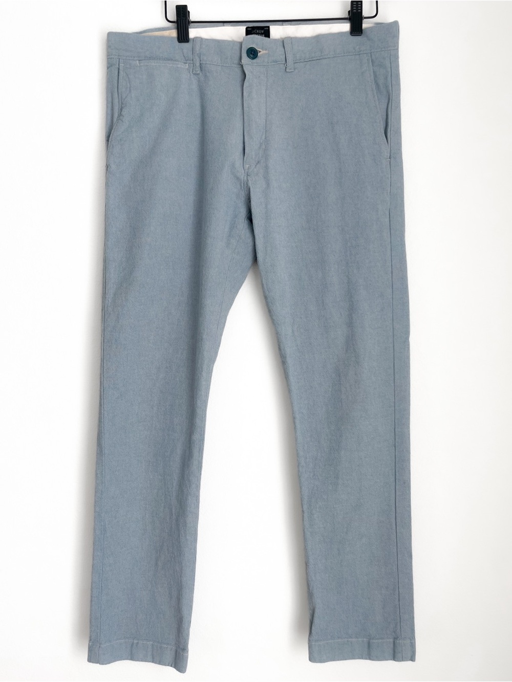 J.Crew 484 Slim Stretch Chino Pants | Dusty Blue | 32 × 30